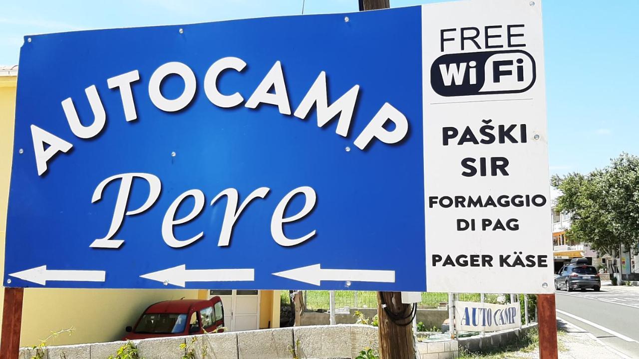 Camp Pere Hotel Pag Town Buitenkant foto